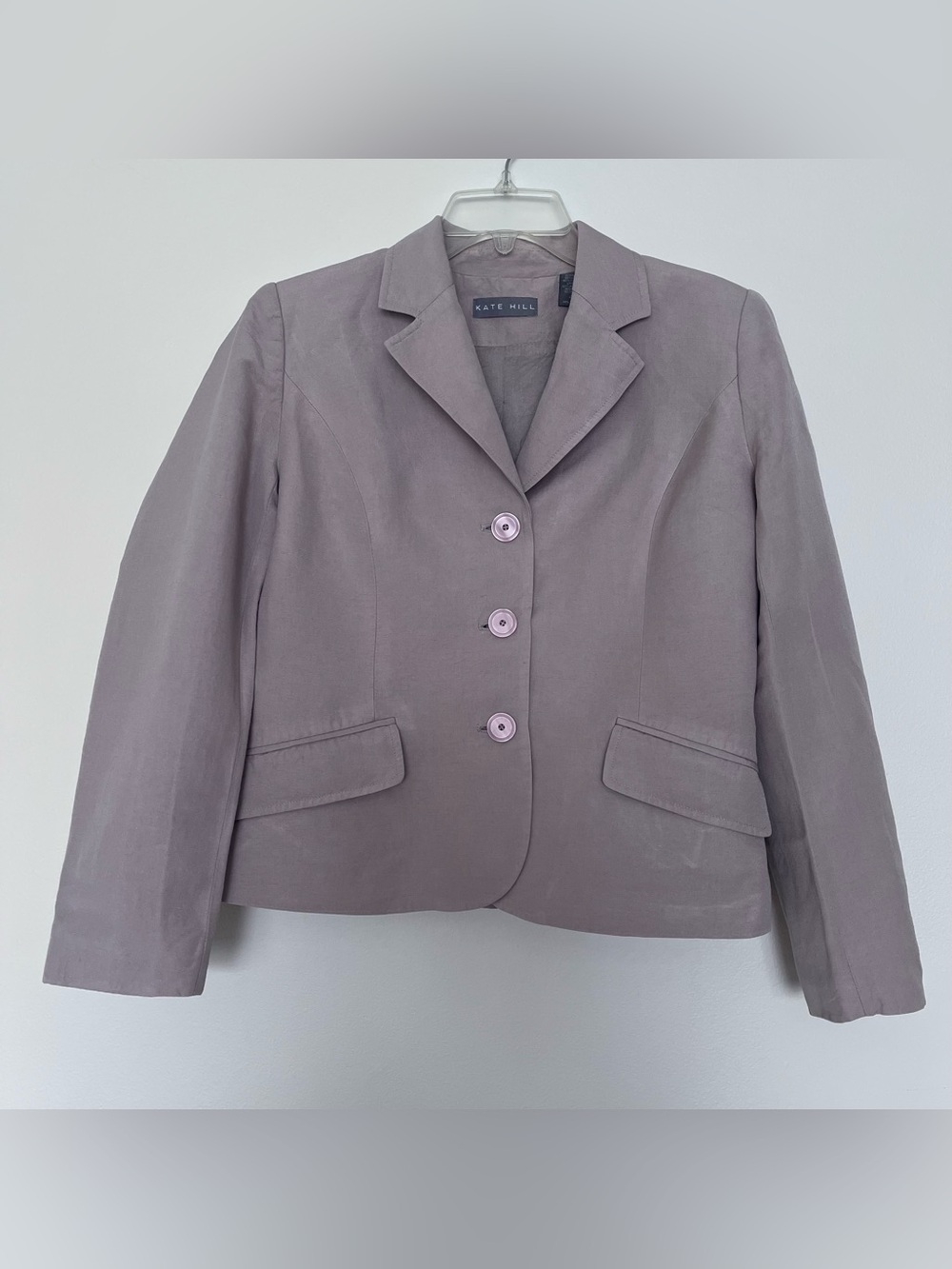 Kate Hill Tan Linen Women's Blazer
Size 4 - Picture 4 of 9